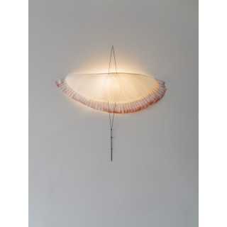 L’Oiseau wall lamp with colored feathers