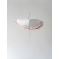 L’Oiseau wall lamp with colored feathers