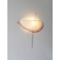 L’Oiseau wall lamp with colored feathers