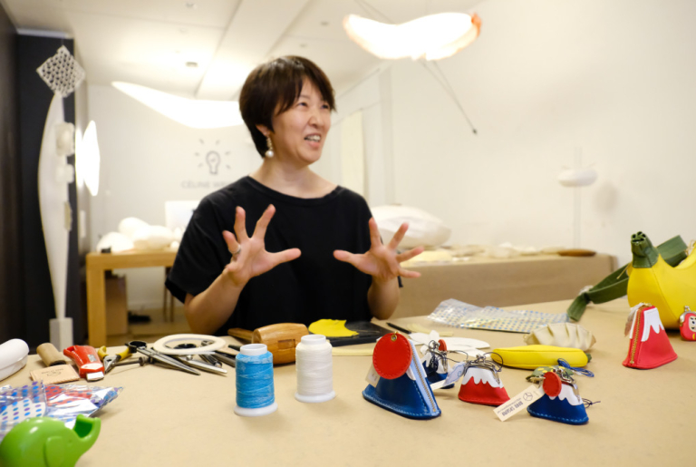 Naomi Ando, créatrice de Kyoto est notre invitée au showroom.