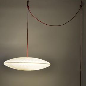 Hanging lamp floor connection